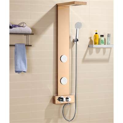 High Quality bathroom Massage panel system shower wall panels parts stainless steel shower panel