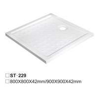 high quality acrylic fiberglass square and shower base tray